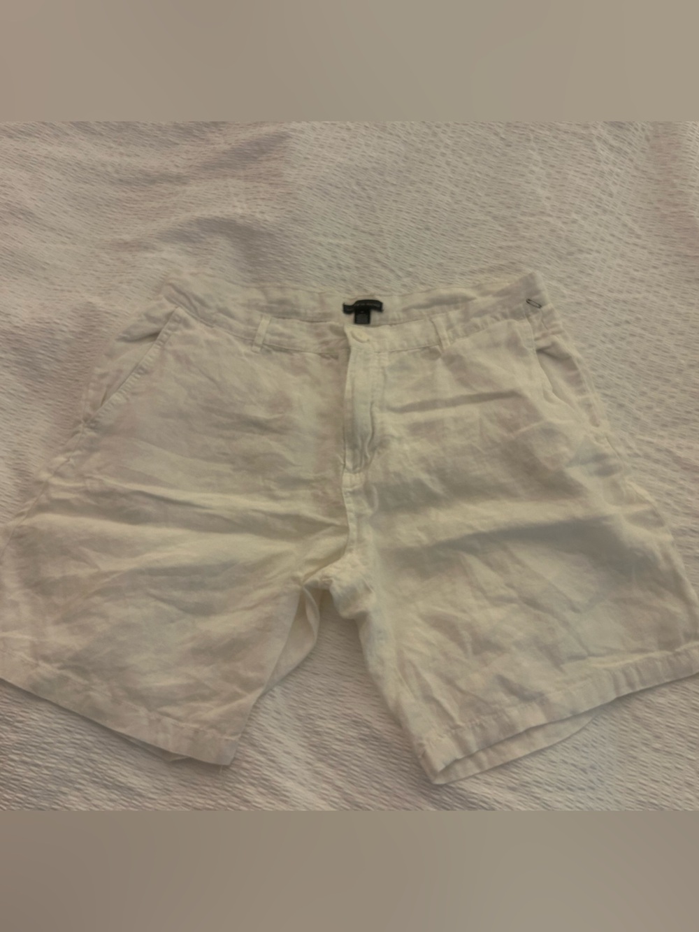 SAKS FIFTH AVENUE |Men's Casual Linen Blend Shorts - Picture 1 of 2